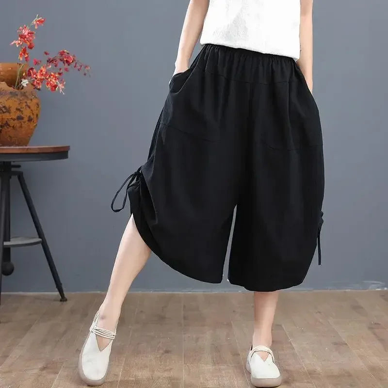 Short Pants Woman Summer Cotton Shorts for Women Korean Style Japanese  XXL Aesthetic Cheap Streetwear Jorts Low Price XL
