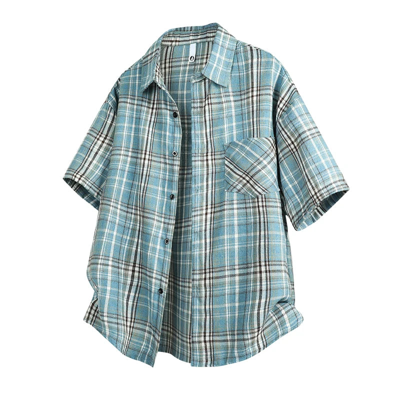 Plaid Casual Long Sleeve Shirt