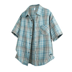 Plaid Casual Long Sleeve Shirt