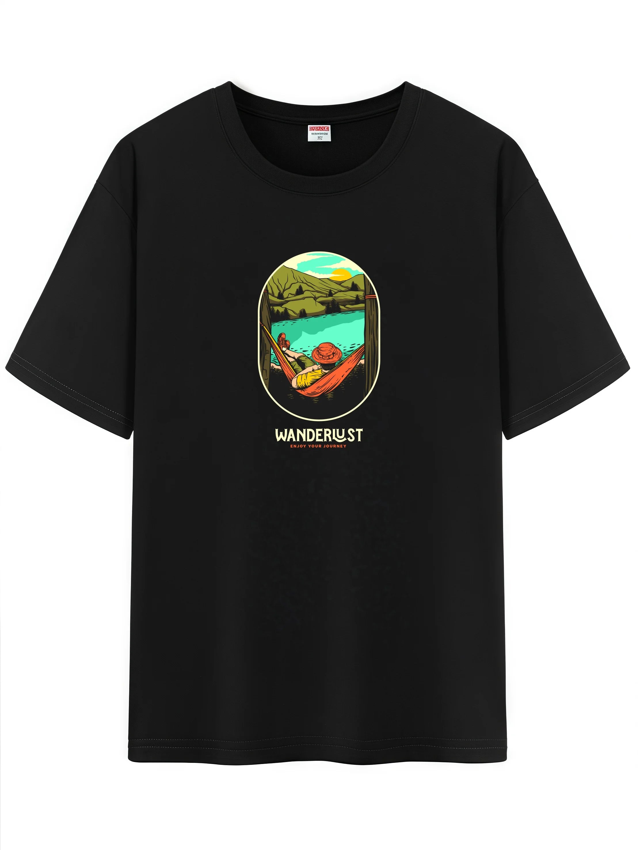 Retro Cartoon Graphic Crew Tee