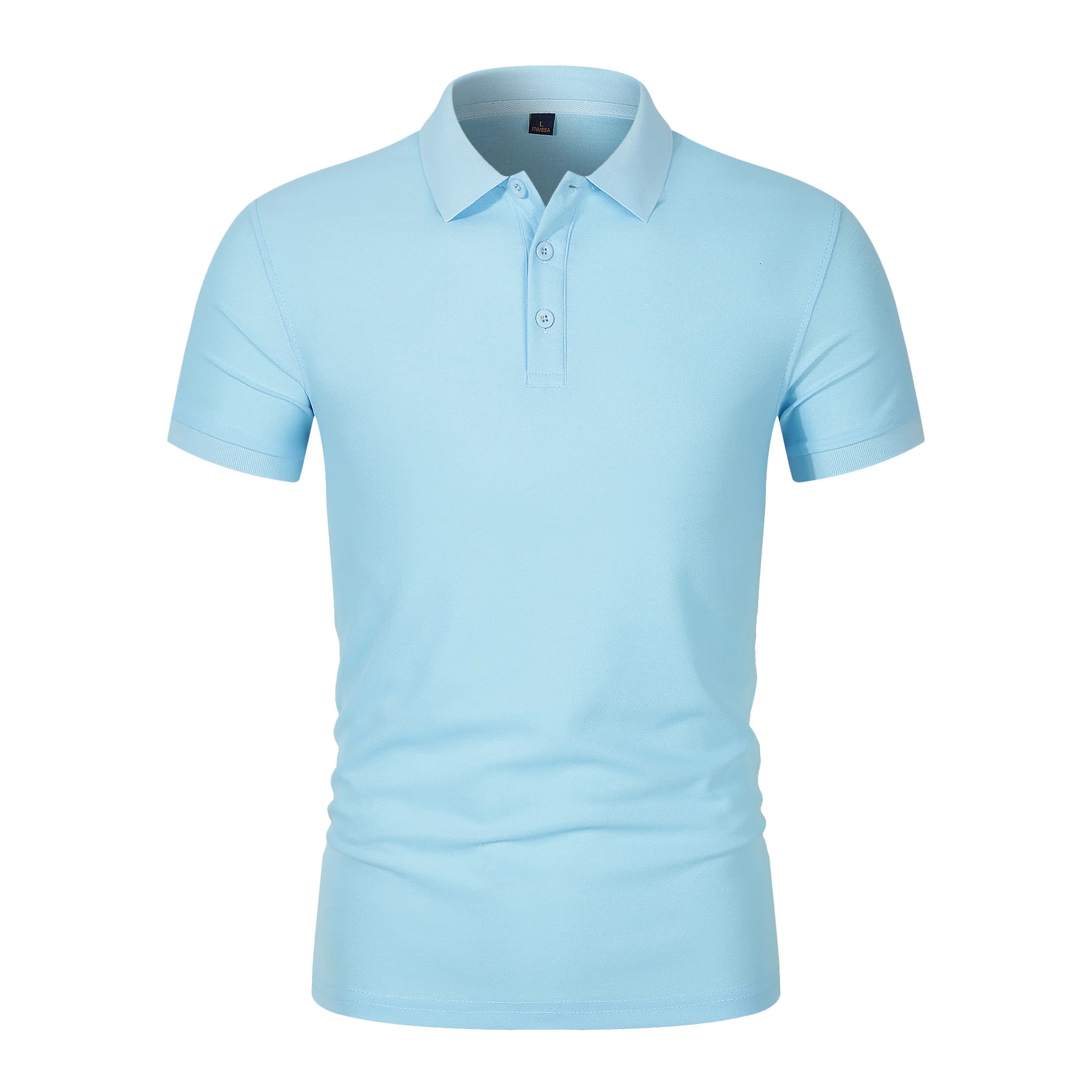 2025 Hot Sale Men's Summer Casual Breathable Comfortable Polo Shirt Men's Solid Color High Quality Short Sleeve T-Shirt ﻿