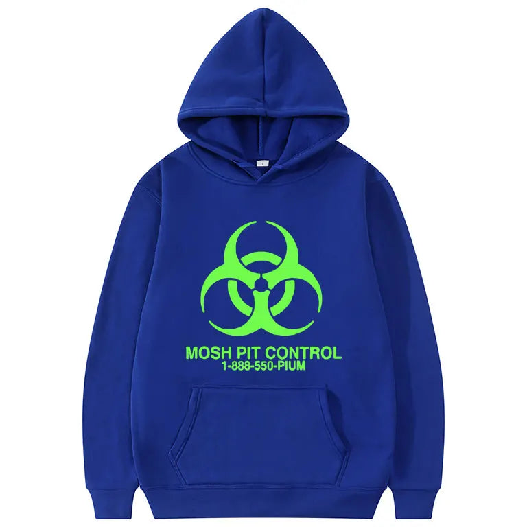 Homixide Gang Mosh Pit Control Hoodie Men Women Hip Hop Oversized Sweatshirt Playboi Carti Opium Merch Sweatshirt HXG Clothes