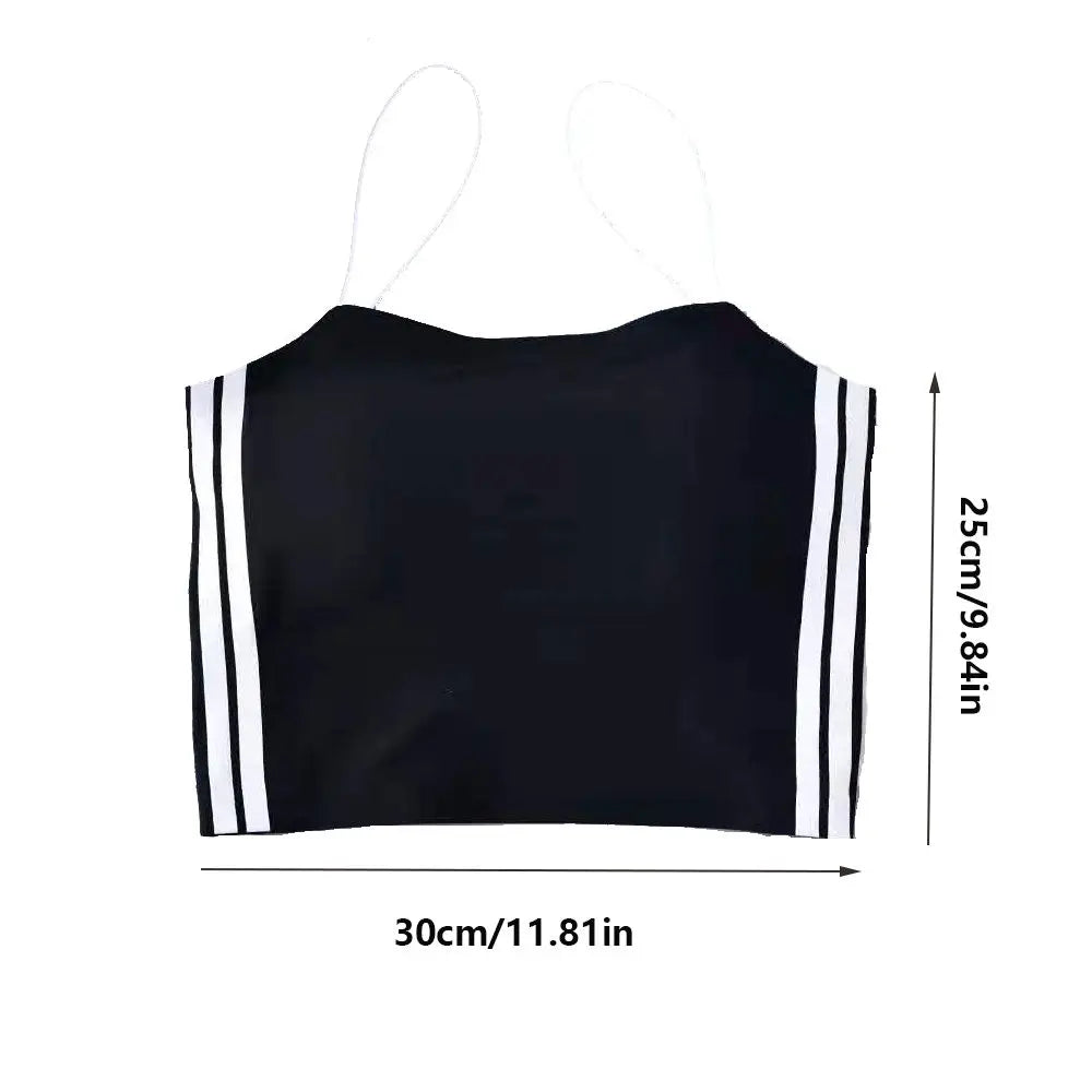 Beauty Back Ice Silk Bras Cloth Accessories For Women Vest Sexy Lingerie Cropped Brassieres Sports Bra