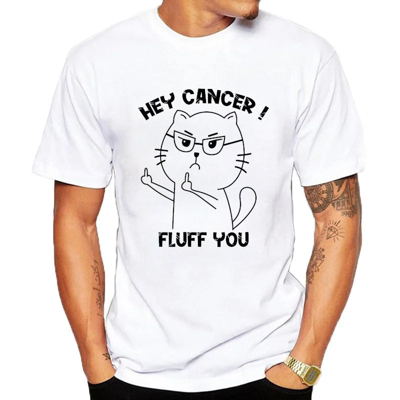 Funny Awareness Cat Graphic Tee