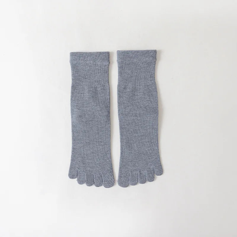 Breathable Cotton Toe Sports Socks