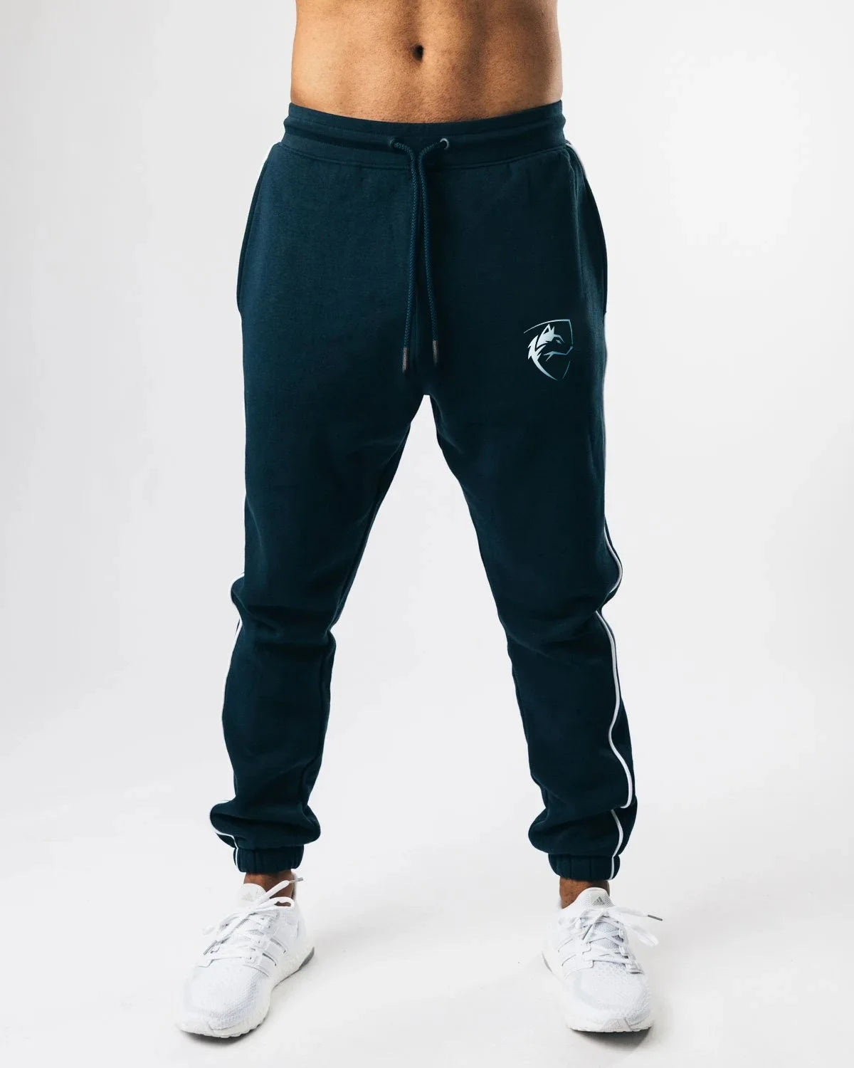Men's Casual Jogger Pants Winter Sports Tapered Sweatpants for Running Training