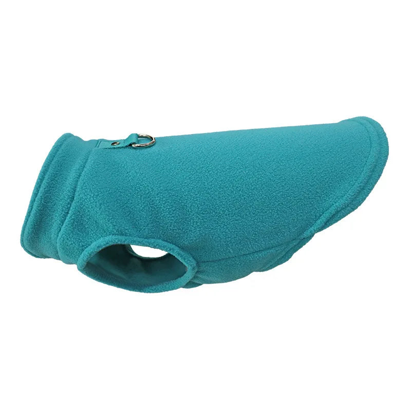 D-Ring Warm Fleece Dog Vest