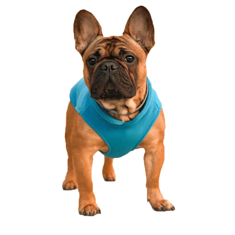 D-Ring Warm Fleece Dog Vest