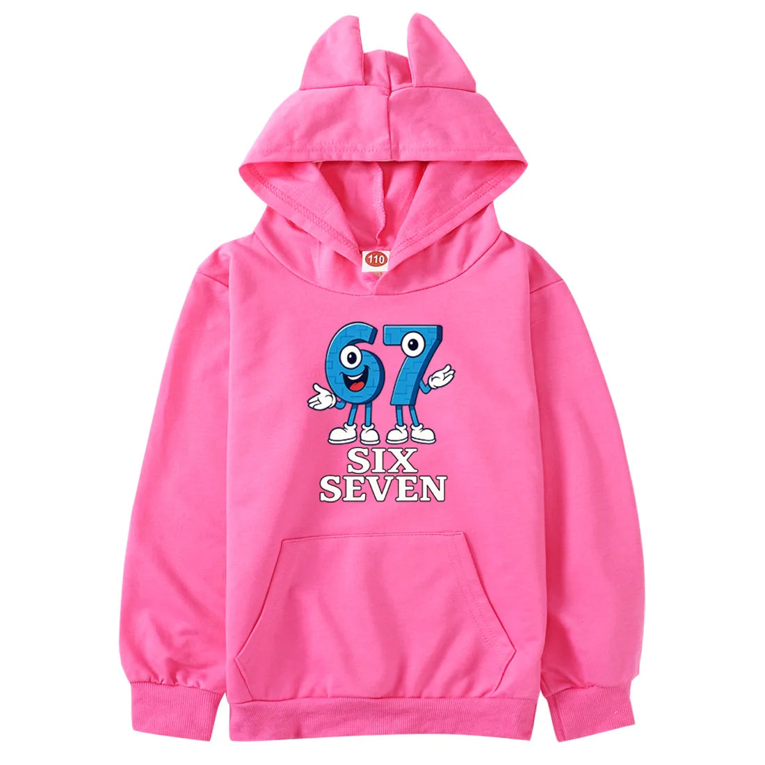 Kids Cat Ears Cartoon Hoodie