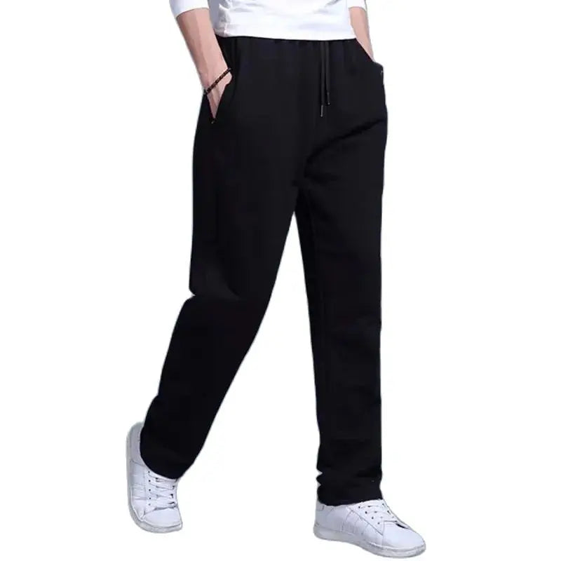 2025 new Joggers Men Jogging Sweatpants Sportswear Knit Tracksuit Sports Pants Trousers Wide Leg Clothing ﻿