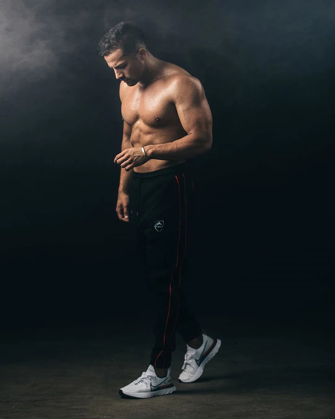 Men's Casual Jogger Pants Winter Sports Tapered Sweatpants for Running Training