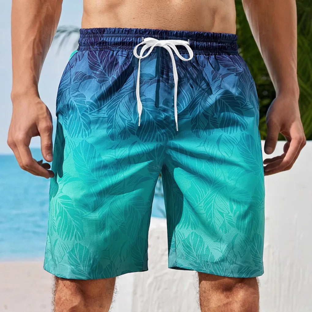 Summer Casual Shorts Men Breathable Beach Shorts Ice Silk Comfortable Fitness Basketball Sports Short Pants Male Running Shorts