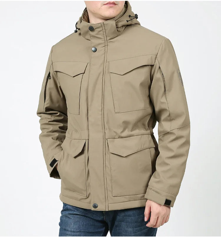 Waterproof Hooded Tactical Field Jacket
