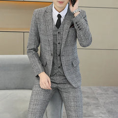 Three Piece Wedding Business Suit