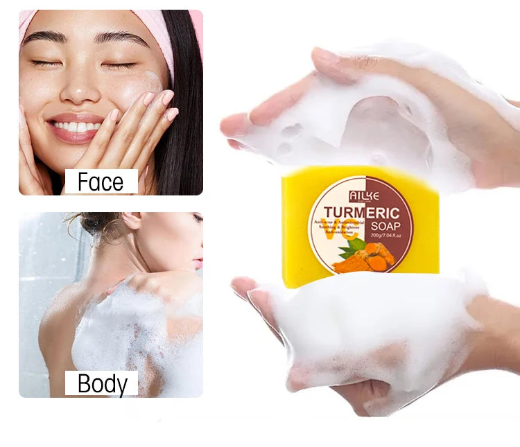 Organic Turmeric Brightening Skincare Kit