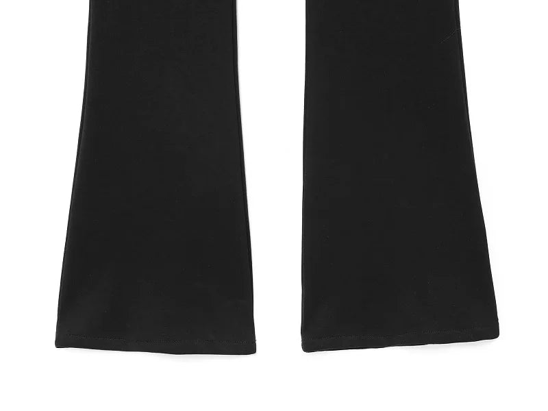 Sleek Flared Backless Summer Jumpsuit