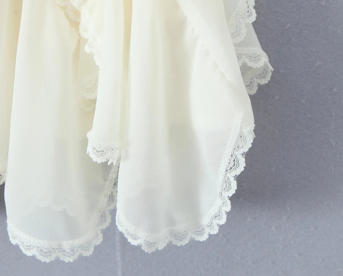 Summer Clothes Pleated Skirts Women Mini Skirts Luxury Designer Ruffle Skirts Elegant Japanese Y2k Black Lace Skirts Lace Trim