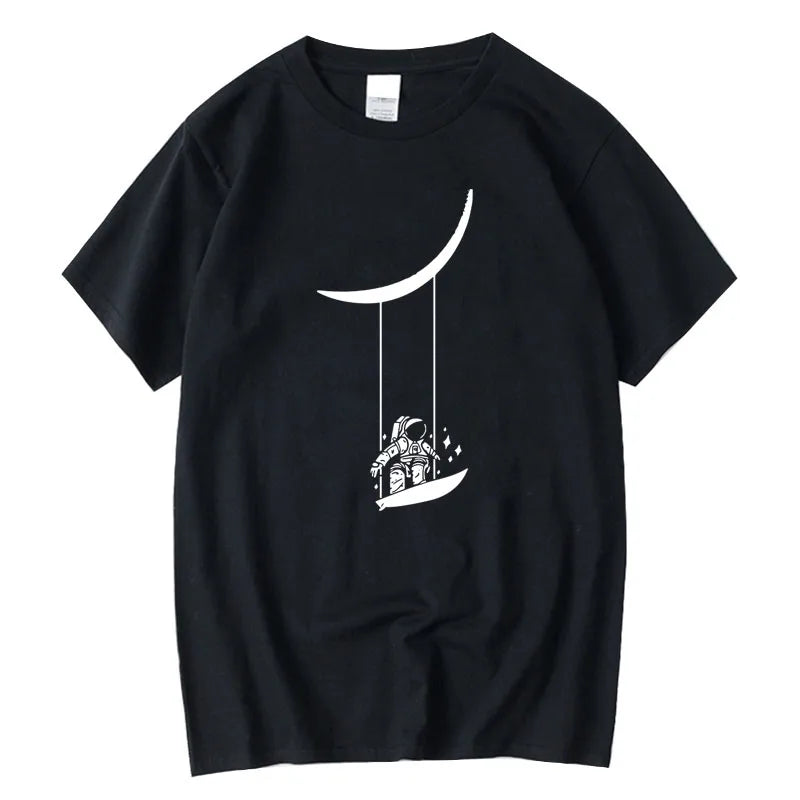 Astronaut Print Cotton Tee