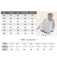 Bright Zip Casual Kids Hoodie