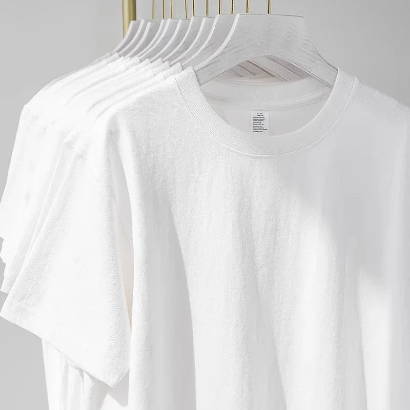Luxury Embroidered Cotton Summer Tee