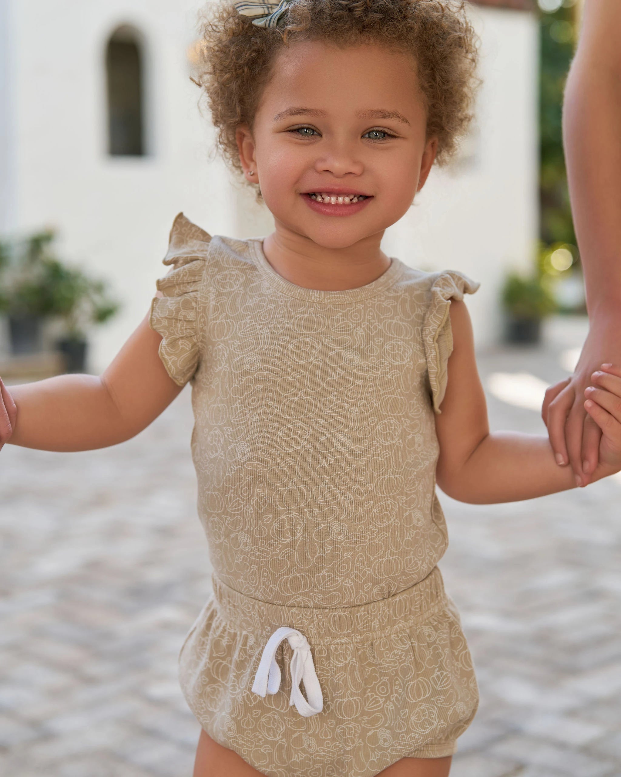 Ribbed Summer Kids Casual Set