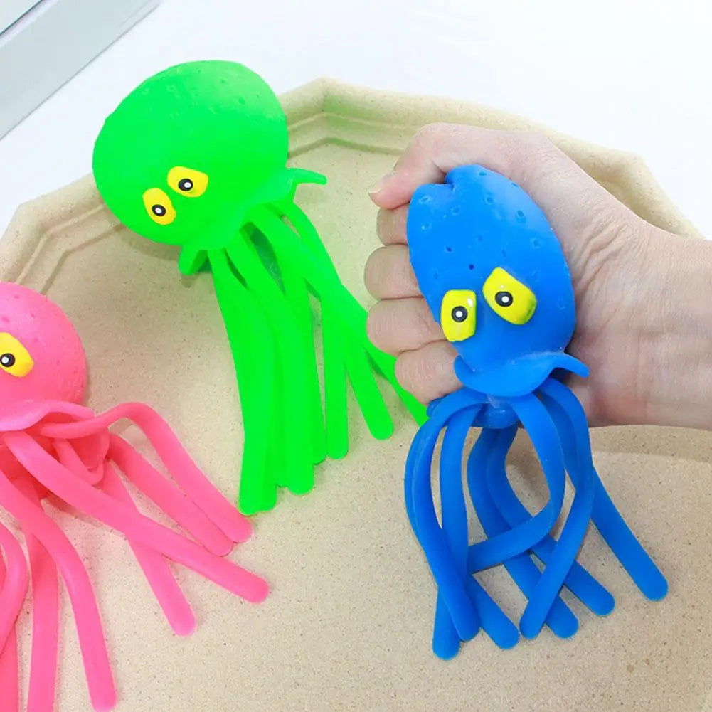 Octopus Sponge Water Bath Toy