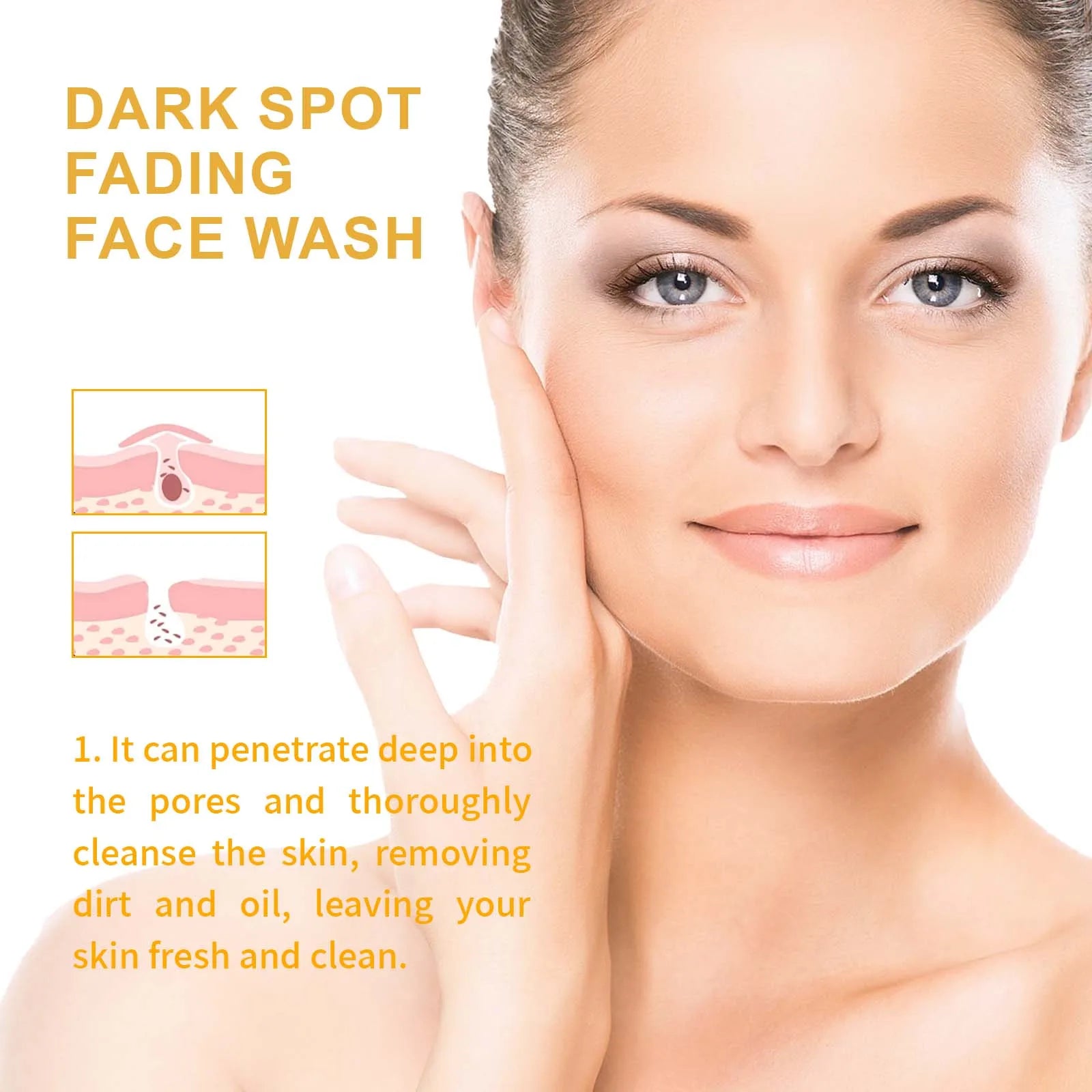 Turmeric Brightening Facial Cleanser Wash