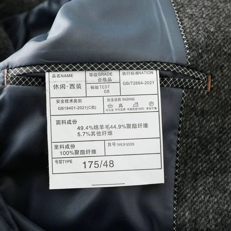 Elegant Tweed Business Blazer