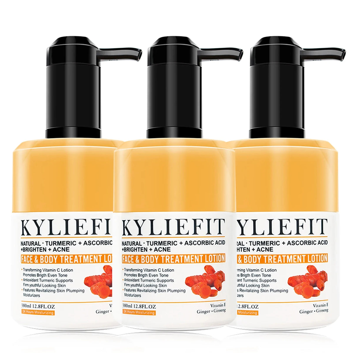 Organic Turmeric Brightening Skincare Set
