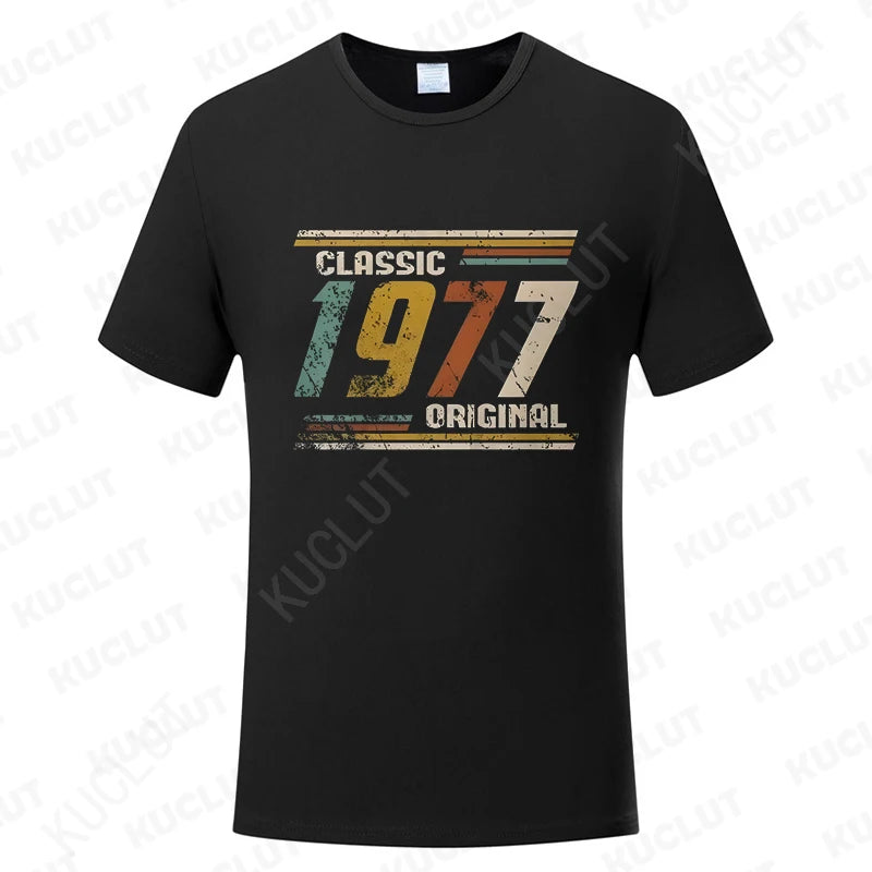 Vintage 1977 Classic Print Tee