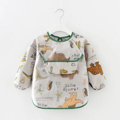 Waterproof Long Sleeve Baby Bib