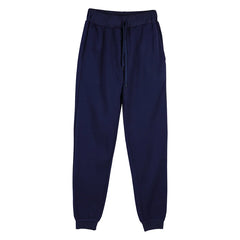 2025 Autumn/Winter Joggers Sweatpants Men and Women Elastic Waist Loose Casual Trousers White Beige Pink Yellow Mens Sweat Pants
