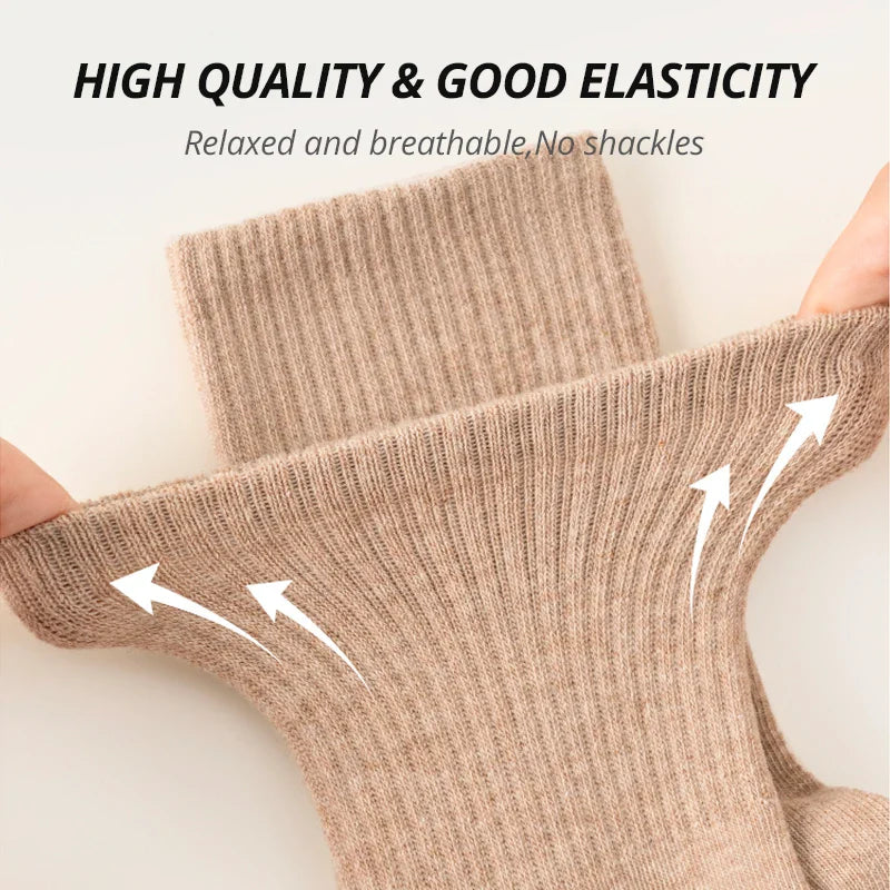 Combed Cotton Business Crew Socks