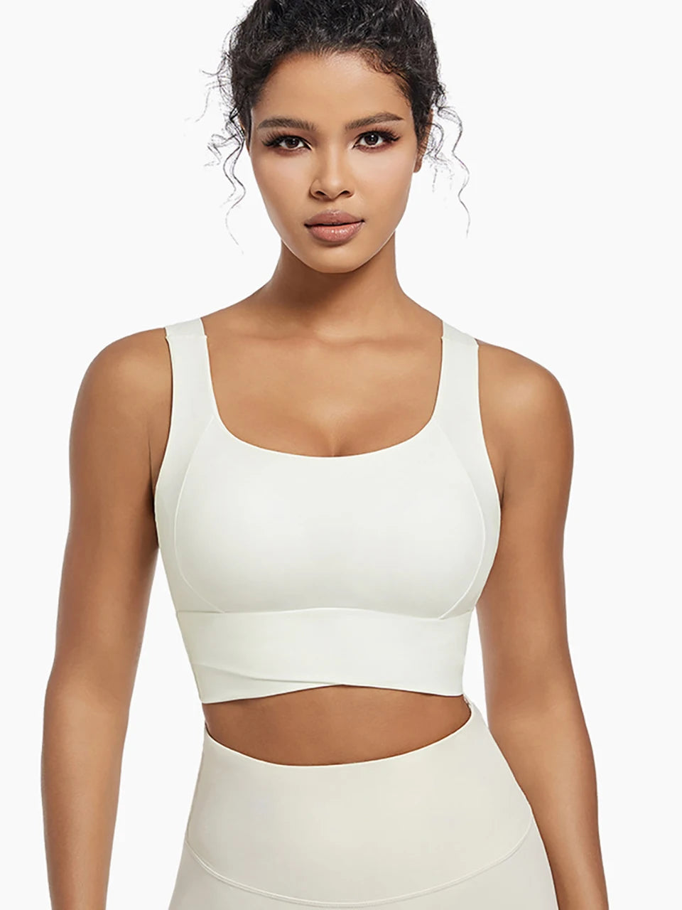 High Impact Sports Bras for Women High Support Padded Sports Bra Workout Fitness Crop Top for Women Racerback Bra for Yoga