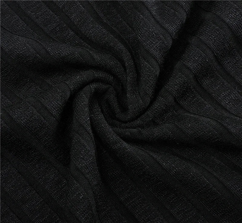 Slim Ribbed Turtleneck Pullover