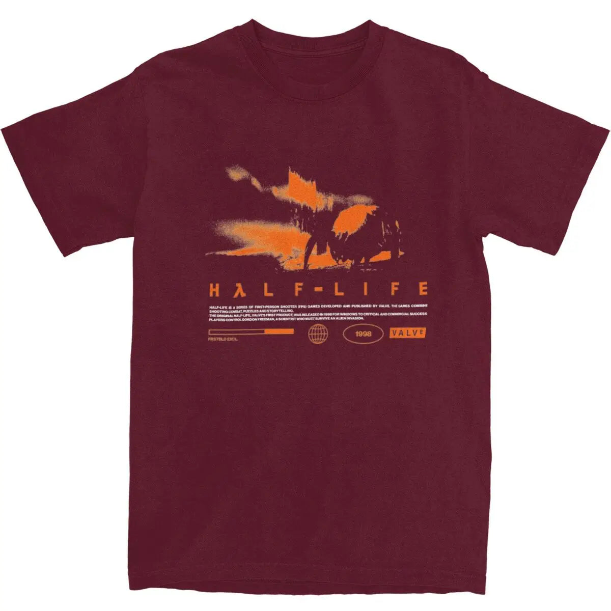 Pixel Print Cotton Men Tee