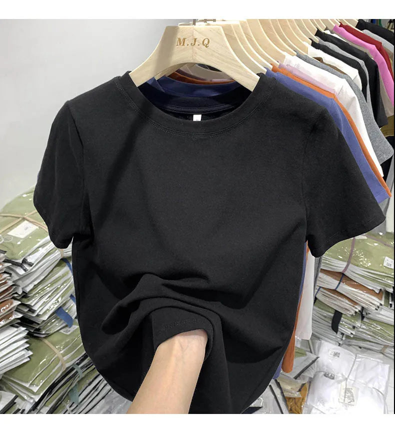 Modern Stretch Casual Summer Tee