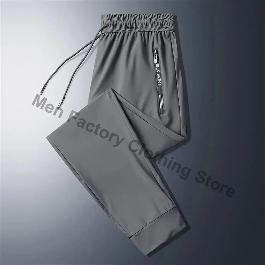 2025 Men's Sportswear Spring Summer Tracksuit 2 Piece Sets Sports Suit Sun Jacket+Pant Running Set Male Gym Exercise Clothing