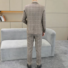 Three Piece Wedding Business Suit