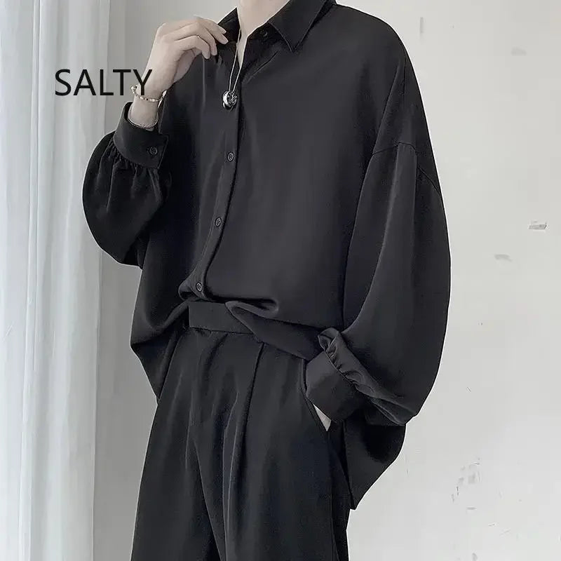 Loose Office Button Shirt Women