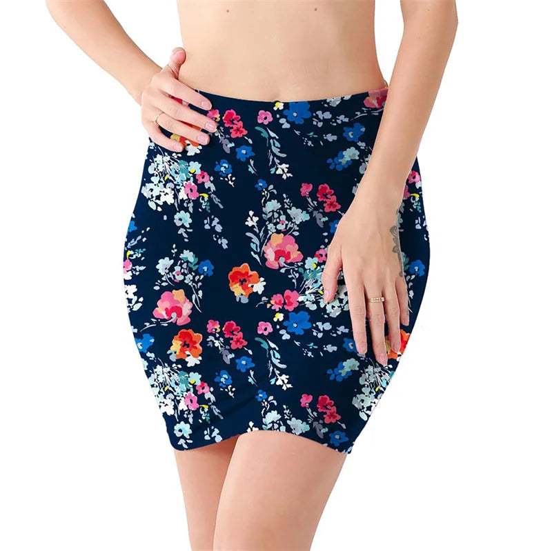 Mini High Waist Skirts Sexy Girls Leopard Snake Pattern Skirts Casual Package Hip Short Skirts Women Tight Party Skirts