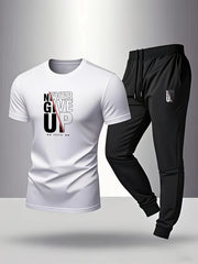 Casual Sportswear Two Piece Set