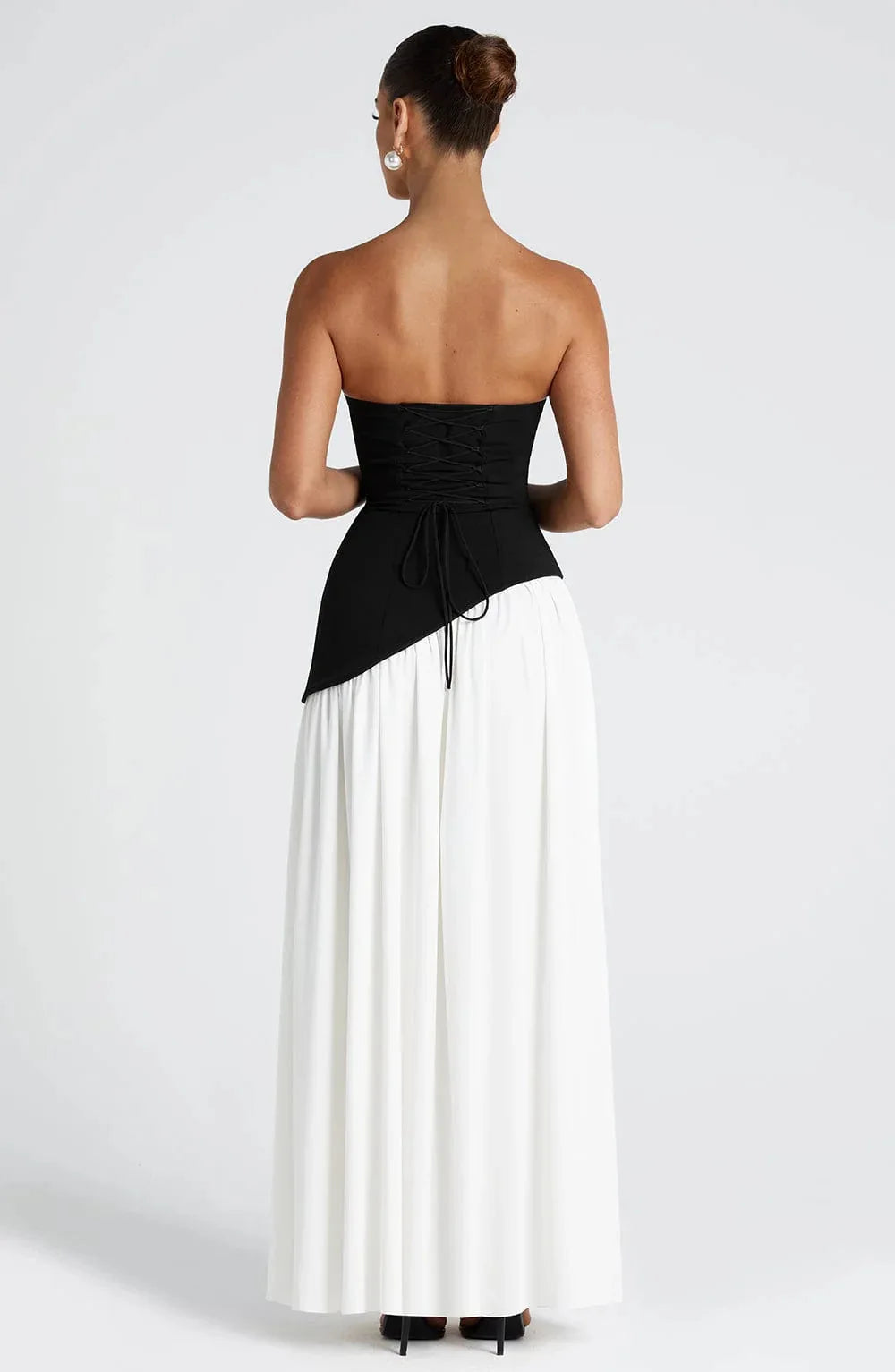 Chiffon Lace Ethereal Evening Gown