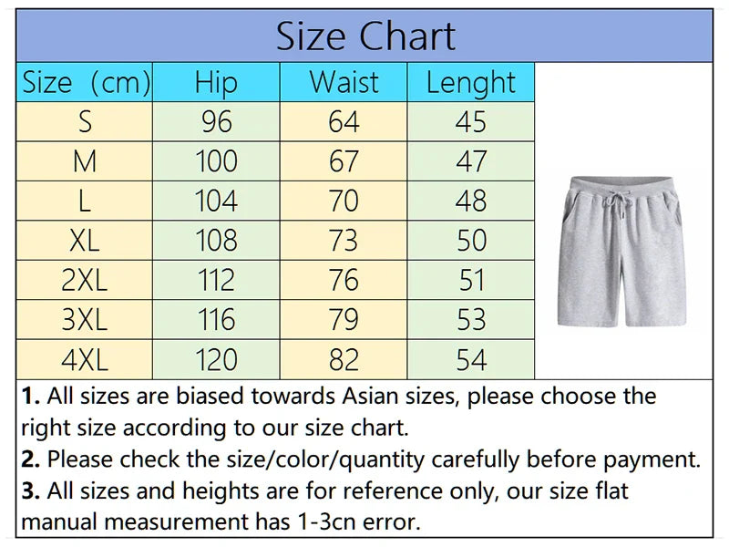 Summer Printed Street Jogger Shorts