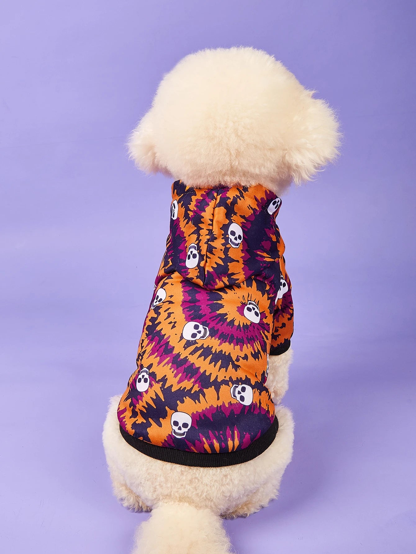 Halloween Print Pet Hoodie Sweatshirt