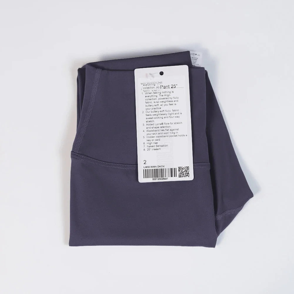 2026 Yoga clothes with high elasticity, no awkward lines, cropped pants, quick drying, women's hip lifting, tight pants