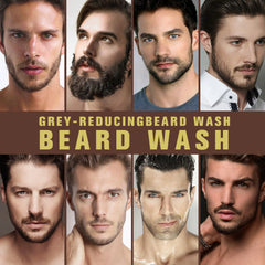 Beard Lotion Foam Rich Deep Cleaning Nourish Beard Remove Dirt Excess Grease Men Soft Beard Healthy Shine Strengthen Beard Roots