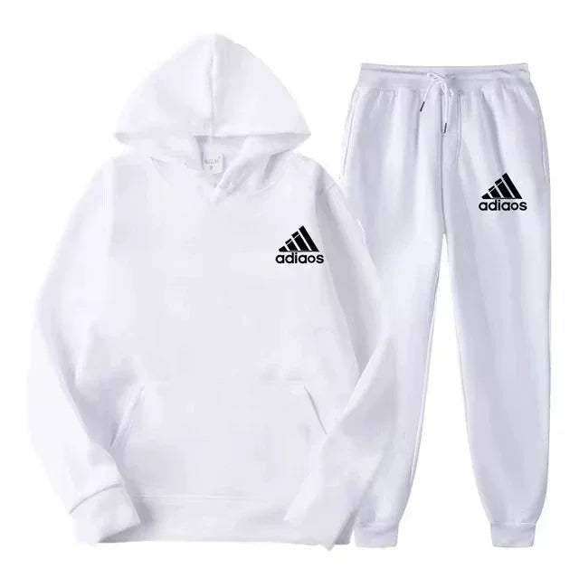 Casual Hooded Pullover Set