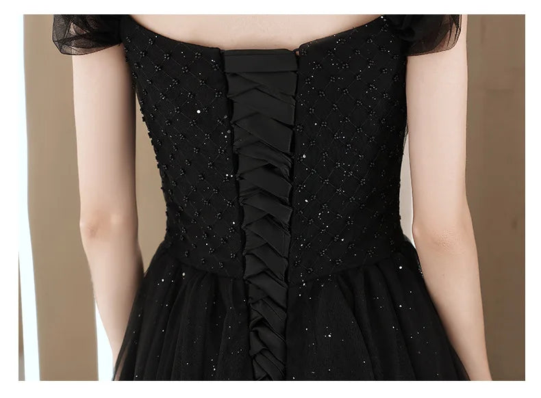 Elegant Backless Evening Prom Dress