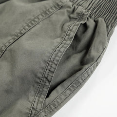 Relaxed Straight Casual Cotton Pants